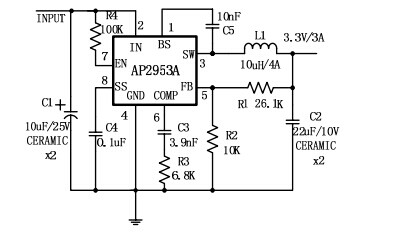 AP2953A 应用电路