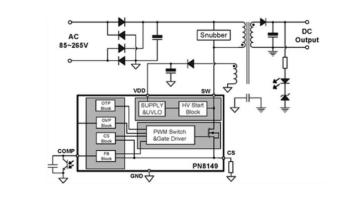 PN8149 应用电路